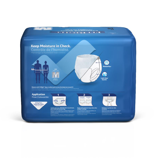 FitRight Extended Wear Overnight Protective Underwear