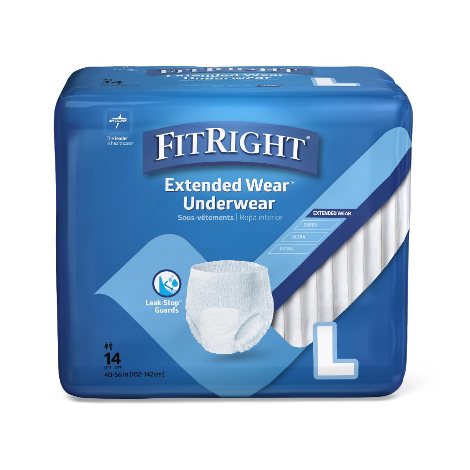 FitRight Extended Wear Overnight Protective Underwear