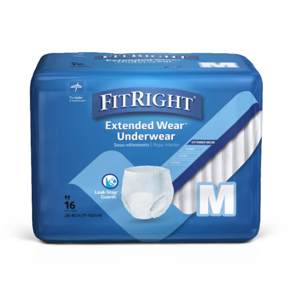 FitRight Extended Wear Overnight Protective Underwear