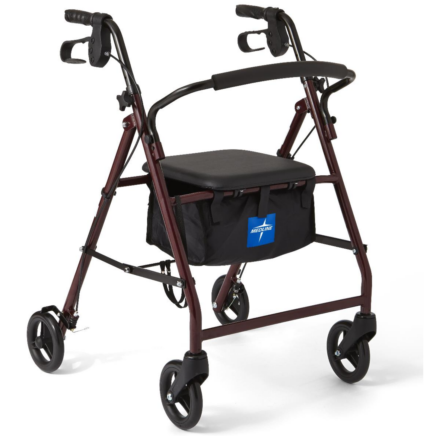 Medline Basic Steel Rollators