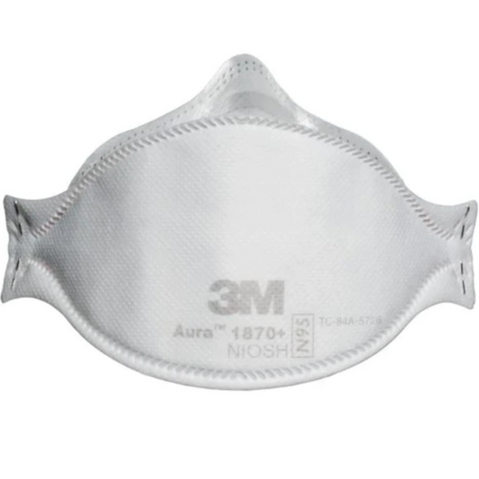 3M Aura N95 Healthcare Particulate Respirator/Surgical Mask 1870+ - 20 Count