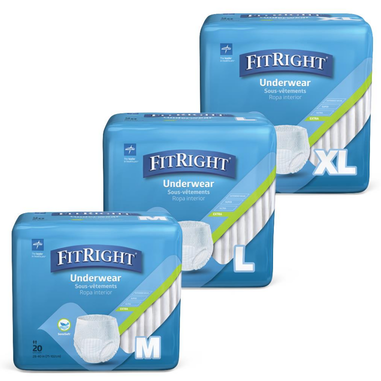 FitRight Extra Adult Incontinence Underwear - 20 count