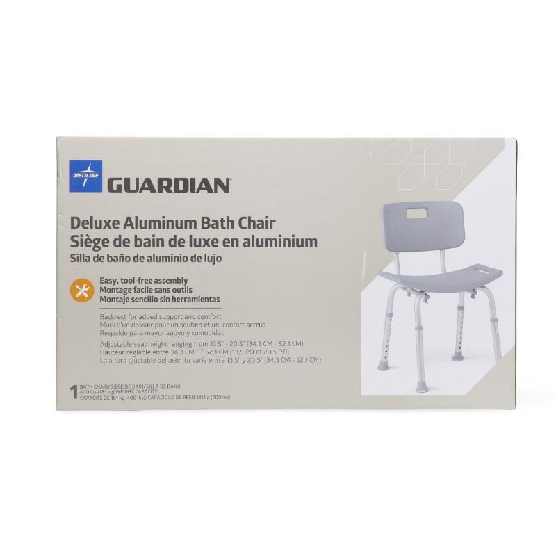 Medline Shower Chair with Back