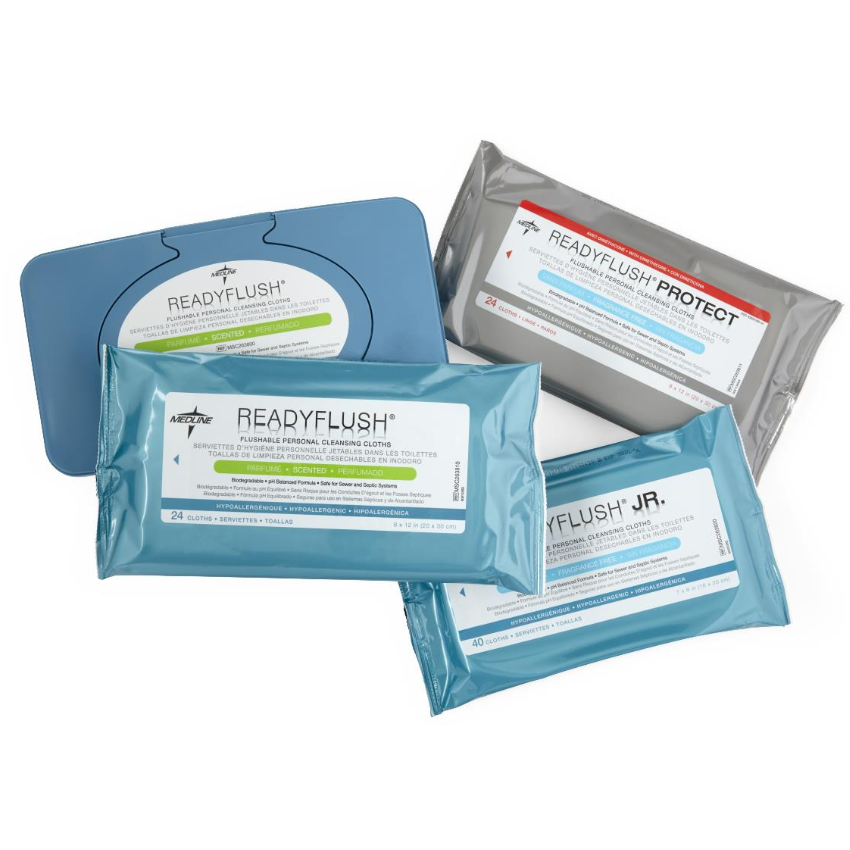 ReadyFlush Biodegradable Flushable Wipes