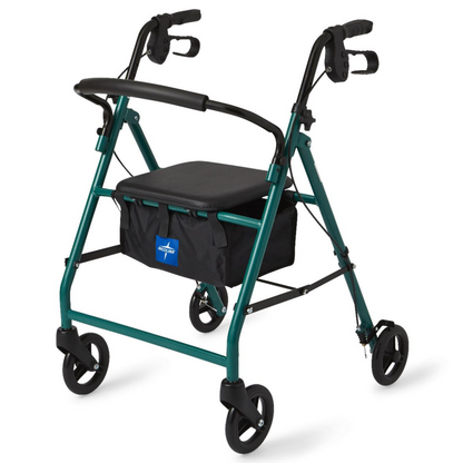 Medline Basic Steel Rollators