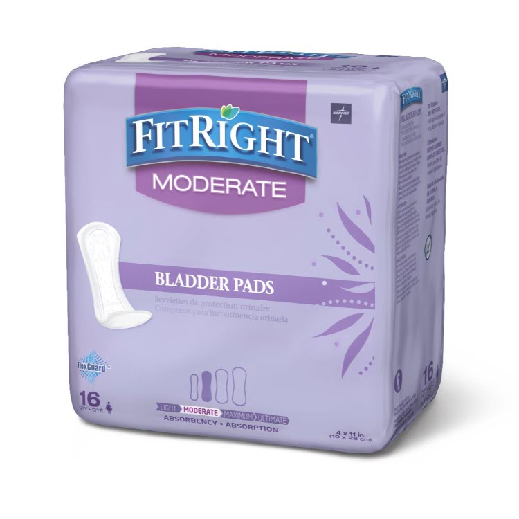 FitRight ActivEdge Women's Bladder Control Pads