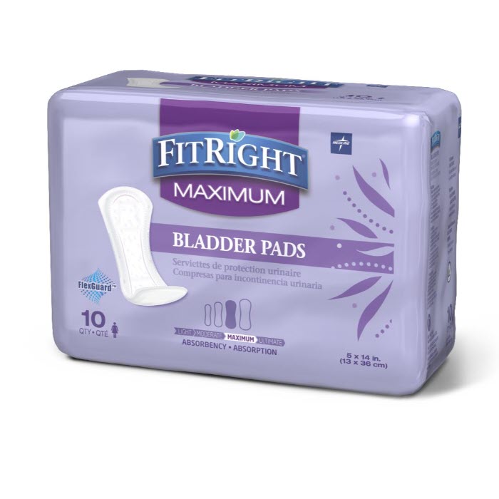 FitRight ActivEdge Women's Bladder Control Pads