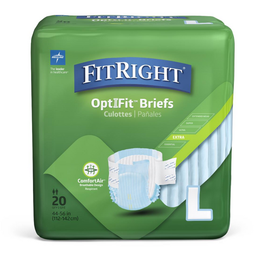 FitRight Extra Incontinence Briefs - 20 Count