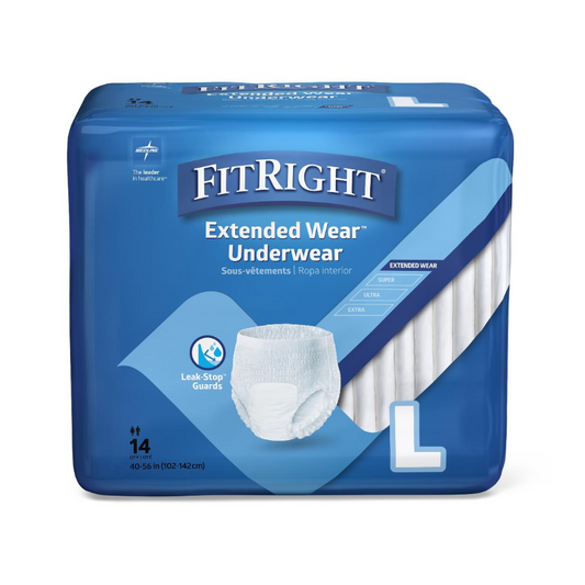 FitRight Extended Wear Overnight Protective Underwear