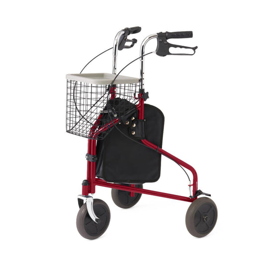 Medline 3-Wheel Steel Rollators