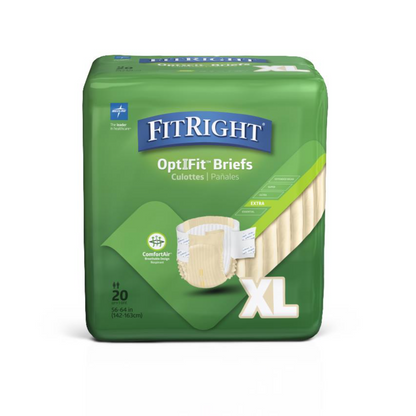 FitRight Extra Incontinence Briefs - 20 Count