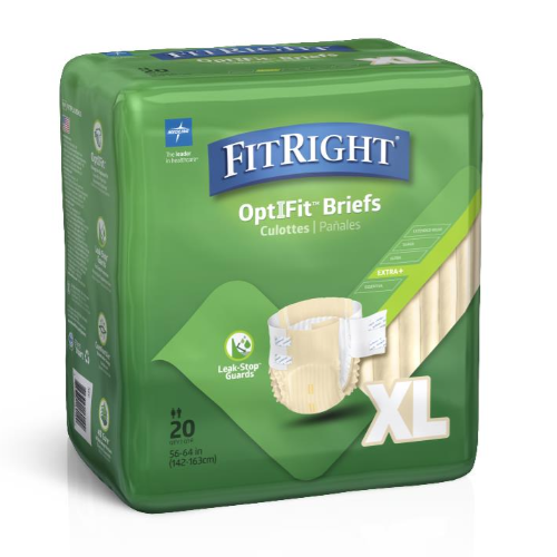 FitRight Plus Incontinence Briefs - 20 Count